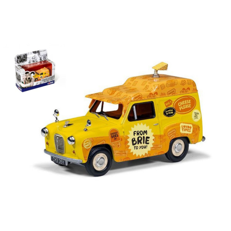 1:43 Corgi Wallace & Gromit Cheese Please Delivery VAN