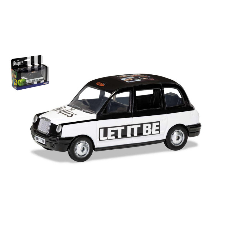 Corgi THE Beatles London Taxi LET IT BE 1:36