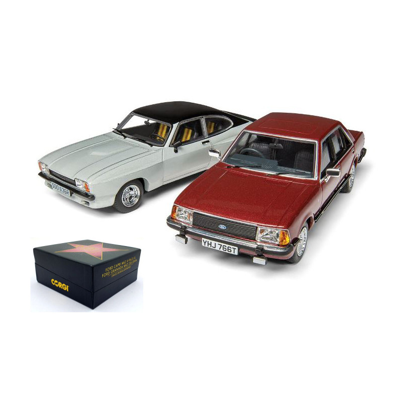 1:43 Corgi Ford Capri Mk2 X pack Ford Granada Mk2