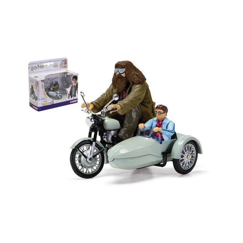 Corgi Harry Potter Hagrids Motorcycle AND Sidecar cm 6,5