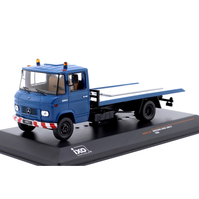 1:43 Ixo Model Mercedes L 608 D 1980 Blu