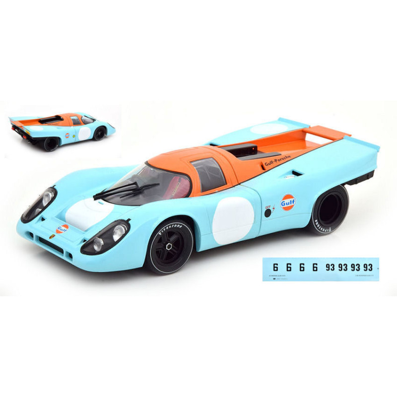 1:18 CMR Porsche 917 K Gulf Plain Body Based W/decals N6+N93