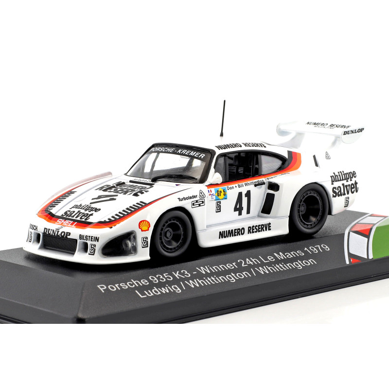 1:43 CMR Porsche 935 K3 N41 Winner LM 1979 K.ludwig b.whittington d.whittington