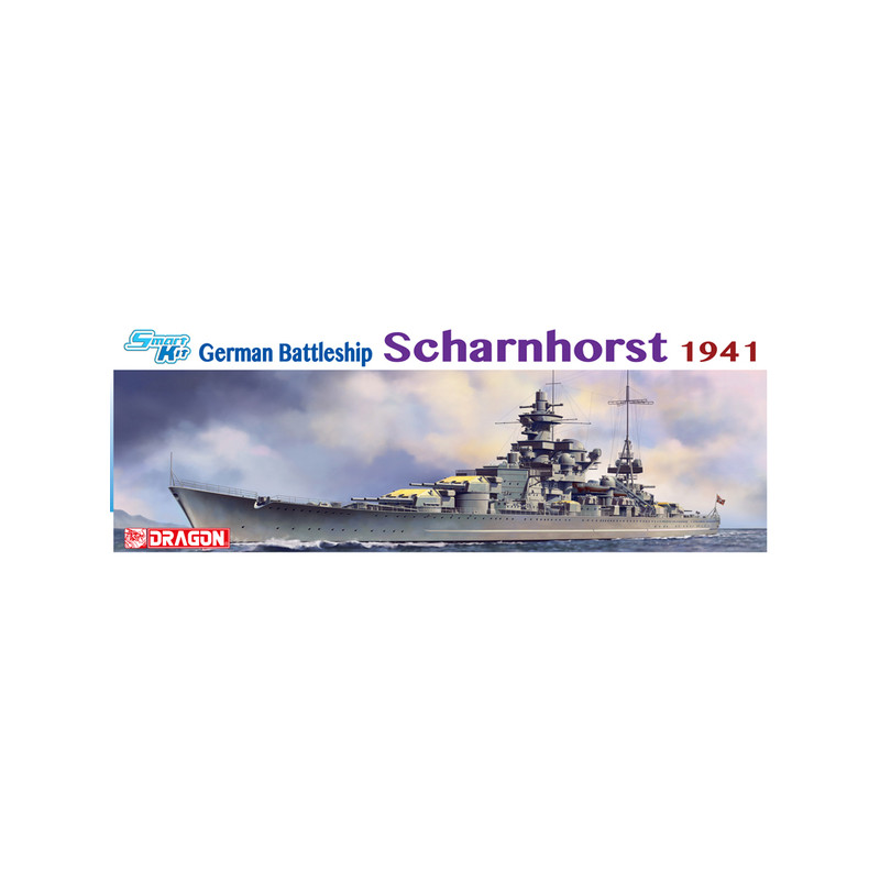 Dragon German Battleship Scharnhost 1941 KIT 1:350