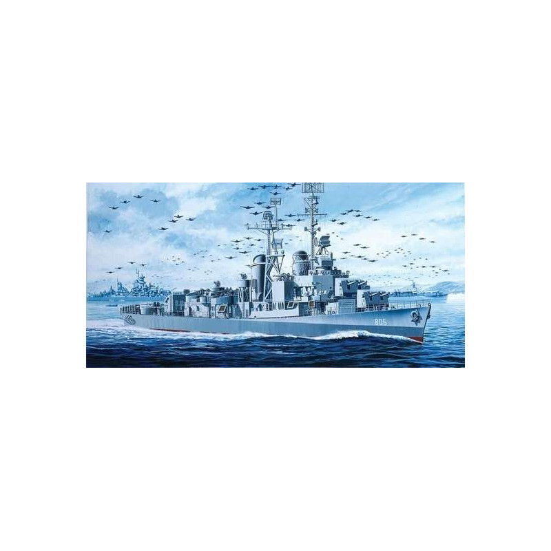 Dragon U.s.s. Nave Chevalier DD 805 Gearing Class Destroyer 1945 KIT 1:350