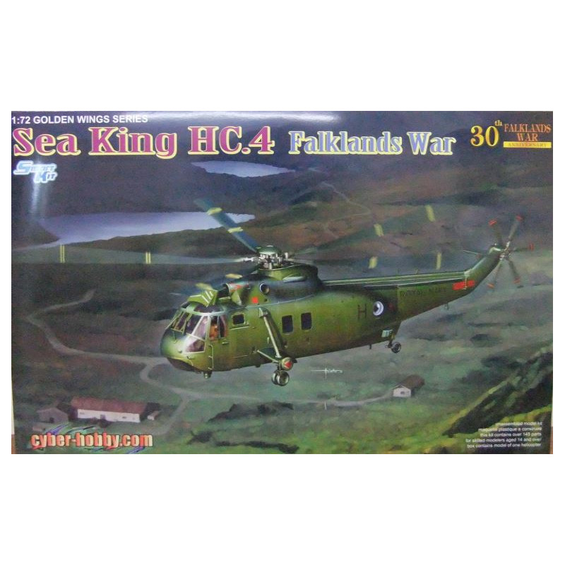 1:72 Dragon CH Westland WS 61 SEA King HC 4 KIT