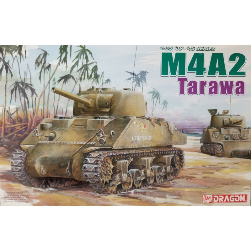 1:35 Dragon Sherman M4A2 Tarawa  KIT