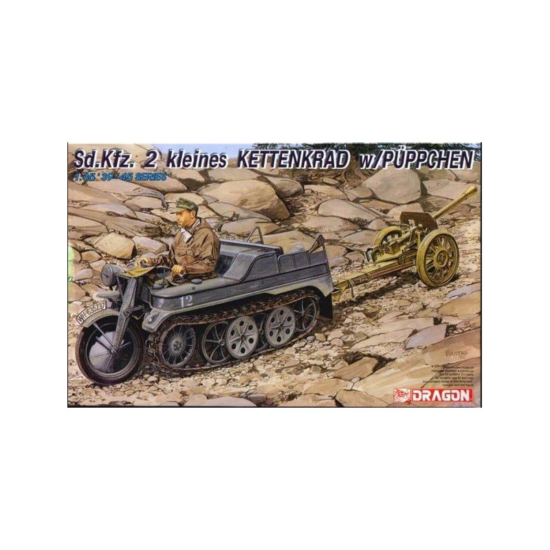 1:35 Dragon Sd.kfz 2 Kleines Kettenkrad KIT