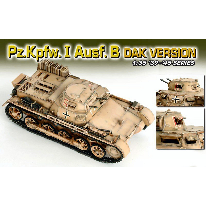 1:35 Dragon PZ Kpfw I Ausf DAK Version KIT