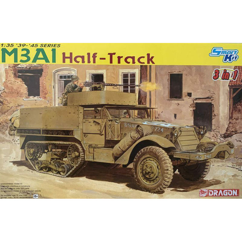 1:35 Dragon M 3 A 1 Half Track KIT