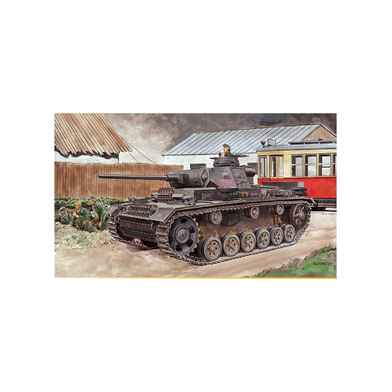 1:35 Dragon PZ. Kpfw.iii Ausf.j Smart KIT