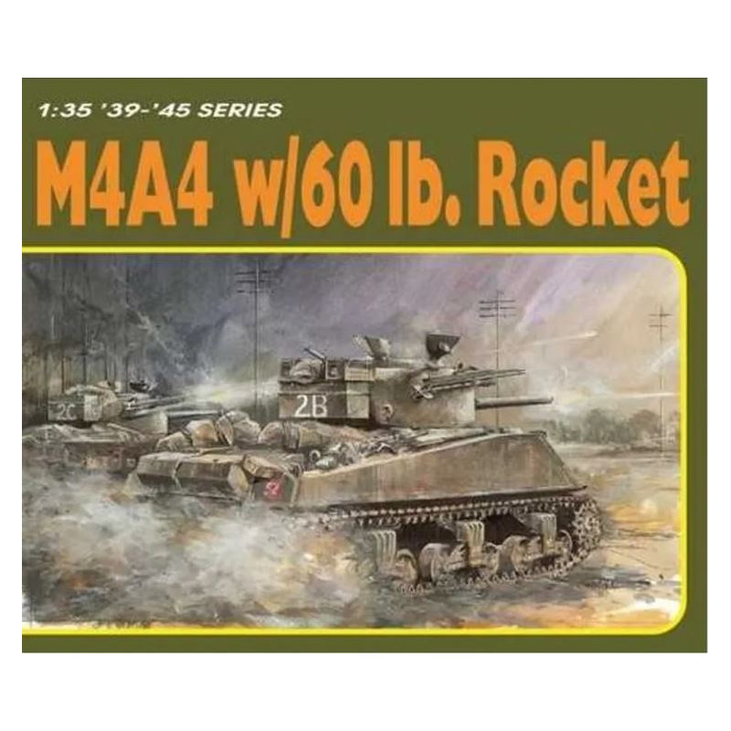 1:35 Dragon M4A4 W/60b Rocket KIT