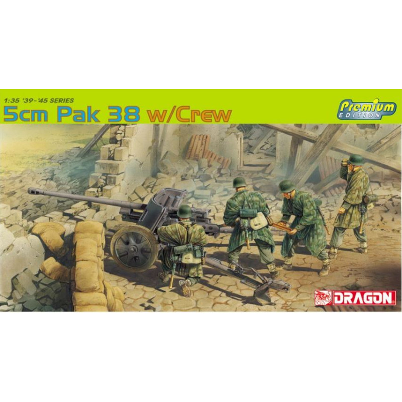 1:35 Dragon SCM PAK 38 W/crew KIT