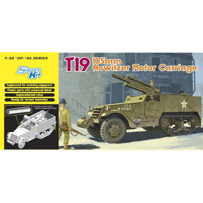 1:35 Dragon T 19 Howiter Motor Carriage KIT