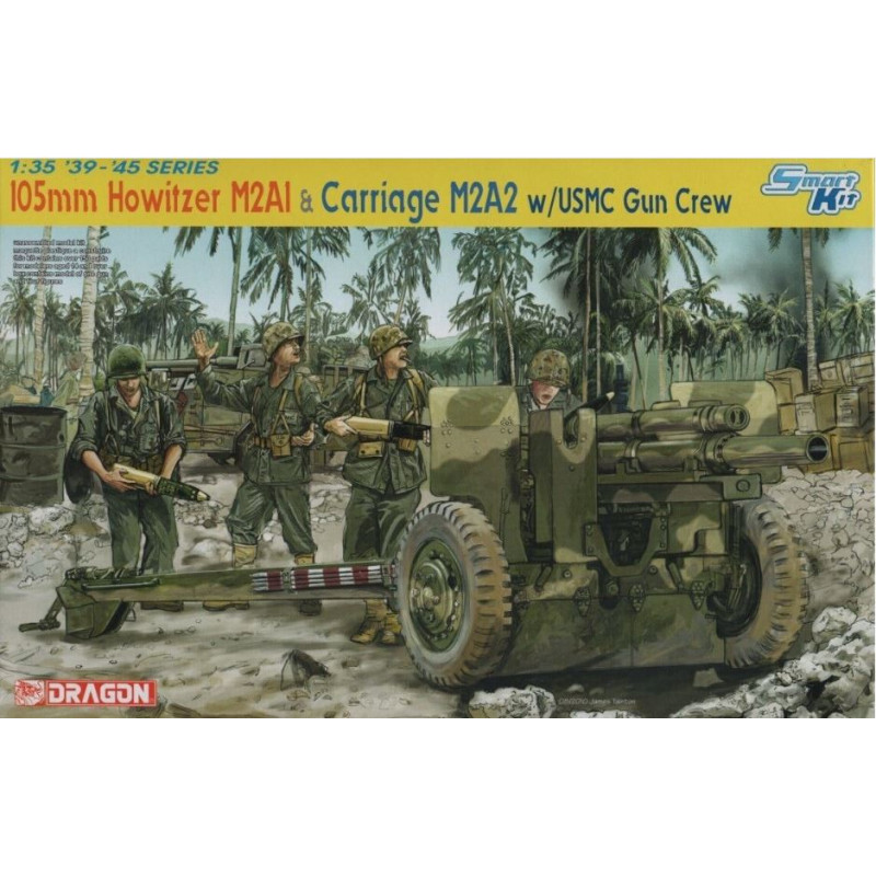 1:35 Dragon Howitzer M2A1 Carriage M2A2 KIT