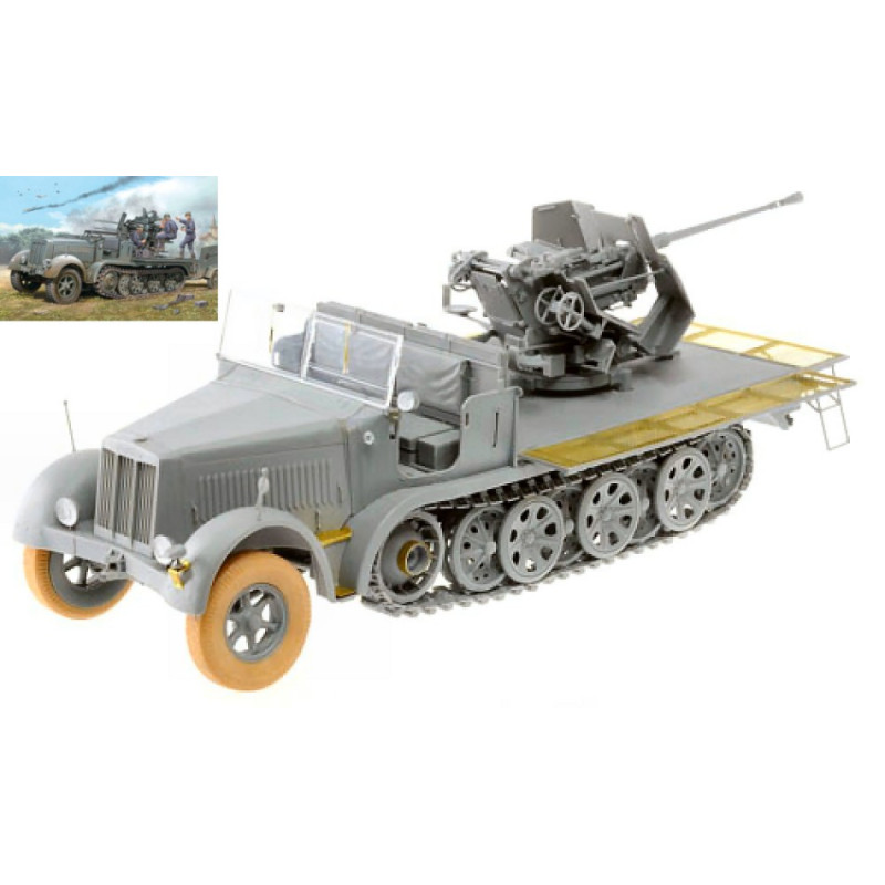 1:35 Dragon SD.KFZ.7/2 3,7 CM Flak 36 KIT