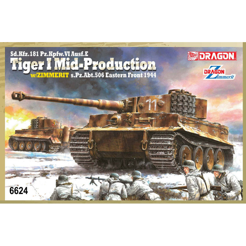 1:35 Dragon SD.KFZ.181 Pz.vi Ausf.e Tiger I KIT