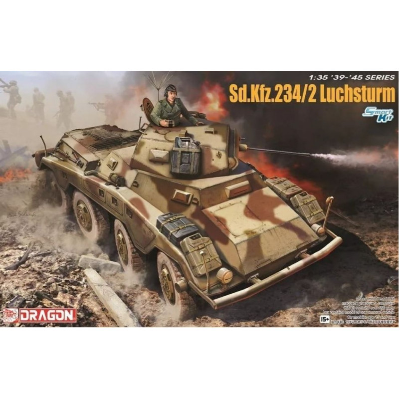 1:35 Dragon Sd.Kfz.234/2 Luchsturm KIT