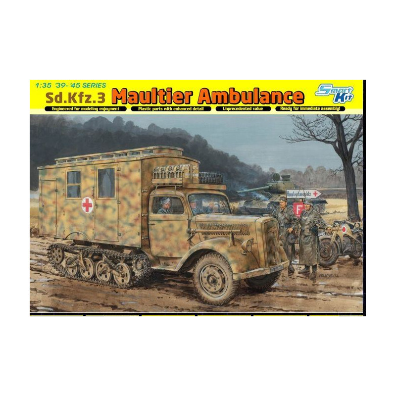 1:35 Dragon Sd.kfz.maultier Ambulance KIT