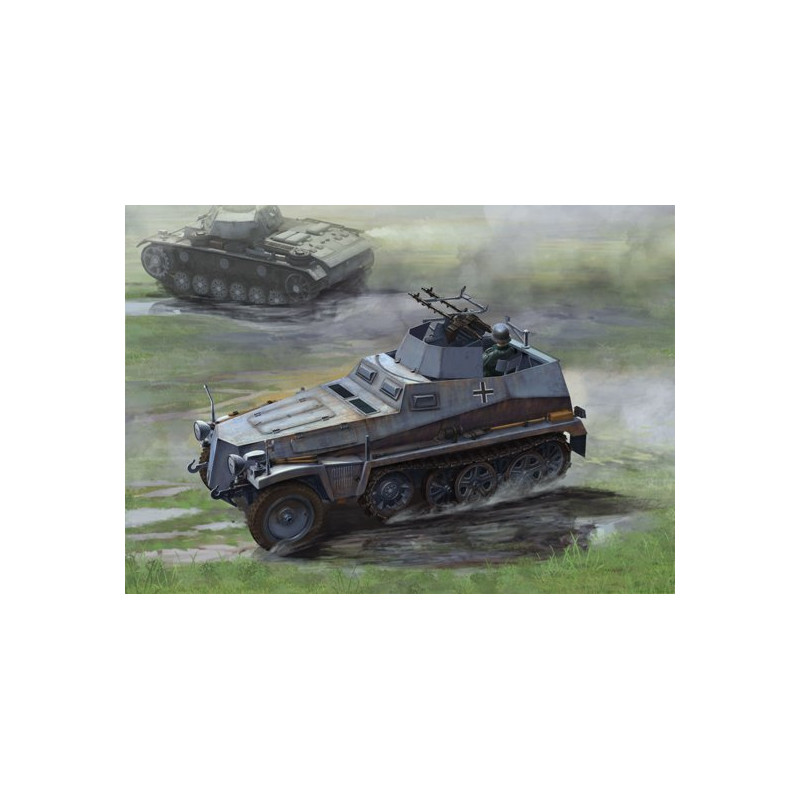 1:35 Dragon Sd.kfz 250/4 Ausf A, Leichter Truppenluftschutzpanzerwagen KIT