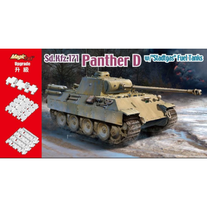 1:35 Dragon Panther D W/stadtgas Fuel Tanks KIT