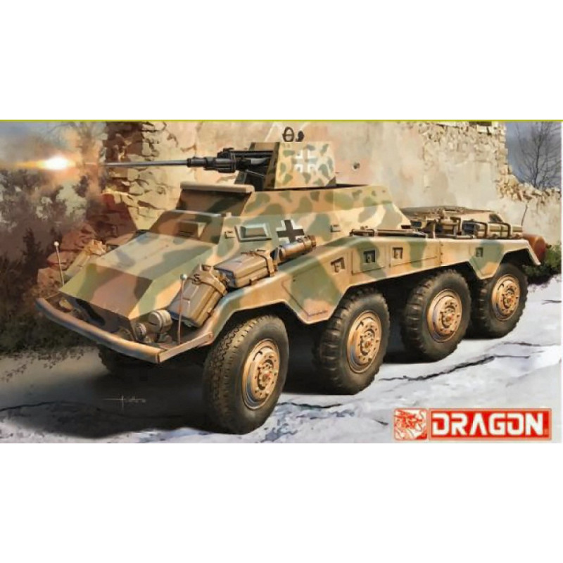 1:35 Dragon SD.KFZ.234/3 W/2cm Schwebelafette  KIT