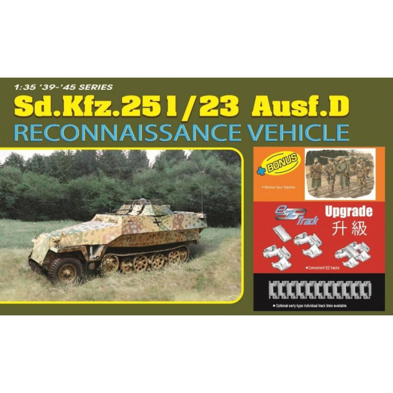 1:35 Dragon SD.KFZ.251/23 Ausf.d KIT