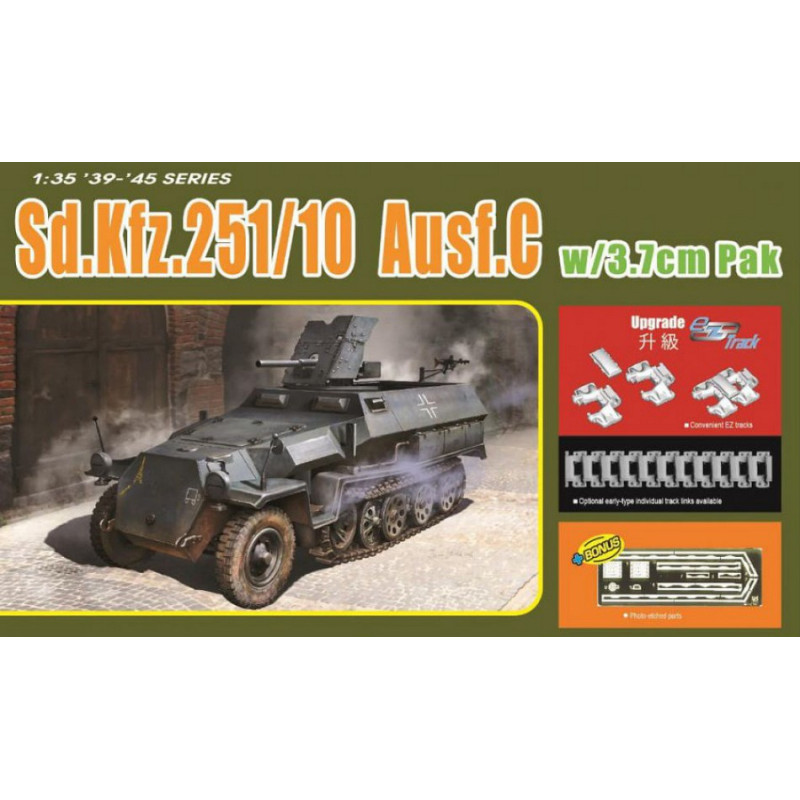 1:35 Dragon Sd.kfz. 251/10 Ausf.c  KIT