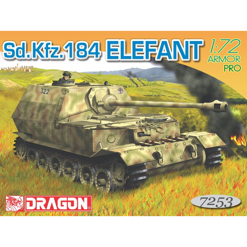 1:72 Dragon SD KFZ 184 Elefant PRO Version KIT