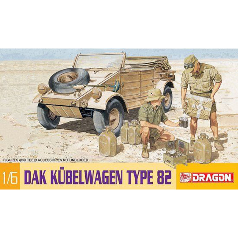 1:6 Dragon DAK Kubelwagen Type 82 KIT