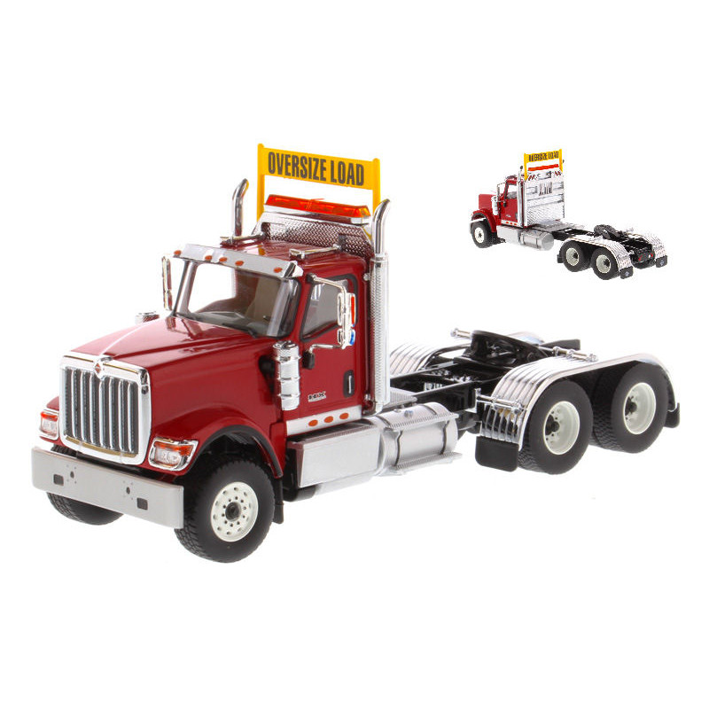 1:50 Diecast Master HX520 Tandem Tractor Rosso