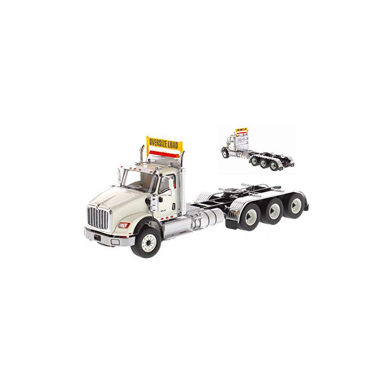 1:50 Diecast Master HX620 Tridem Tractor Bianco