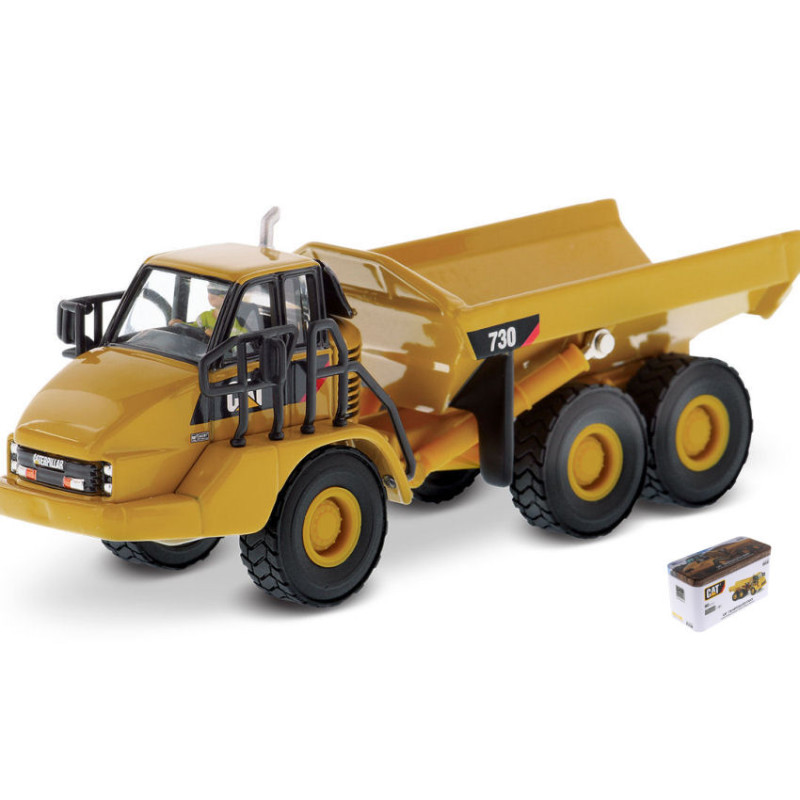 1:87 Diecast Master CAT 730 Articulated Truck