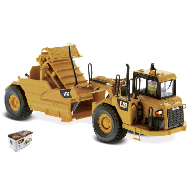 1:50 Diecast Master CAT 613G Wheel Tractor Scraper