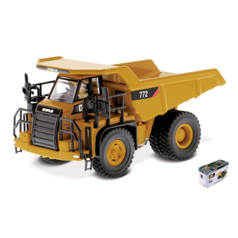 1:87 Diecast Master CAT 772 Off highway Truck