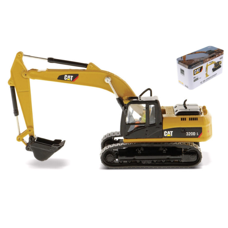 1:87 Diecast Master CAT 320D L Hydraulic Excavator