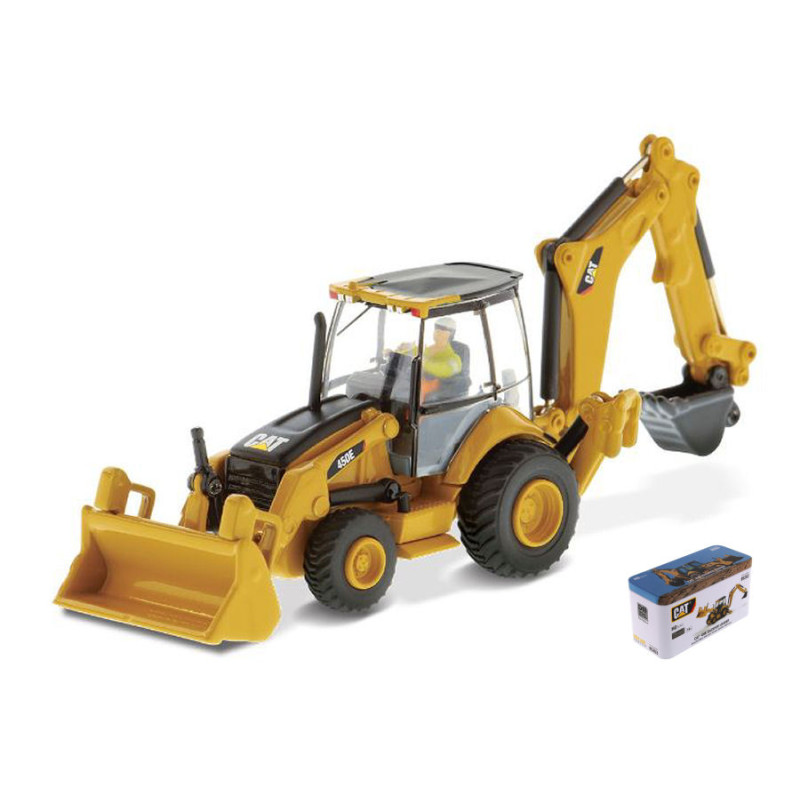 1:87 Diecast Master CAT 450E Backhoe