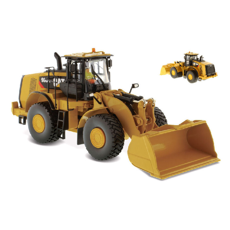 1:50 Diecast Master CAT 980K Wheel Loader Opacoerial Handling Configuration