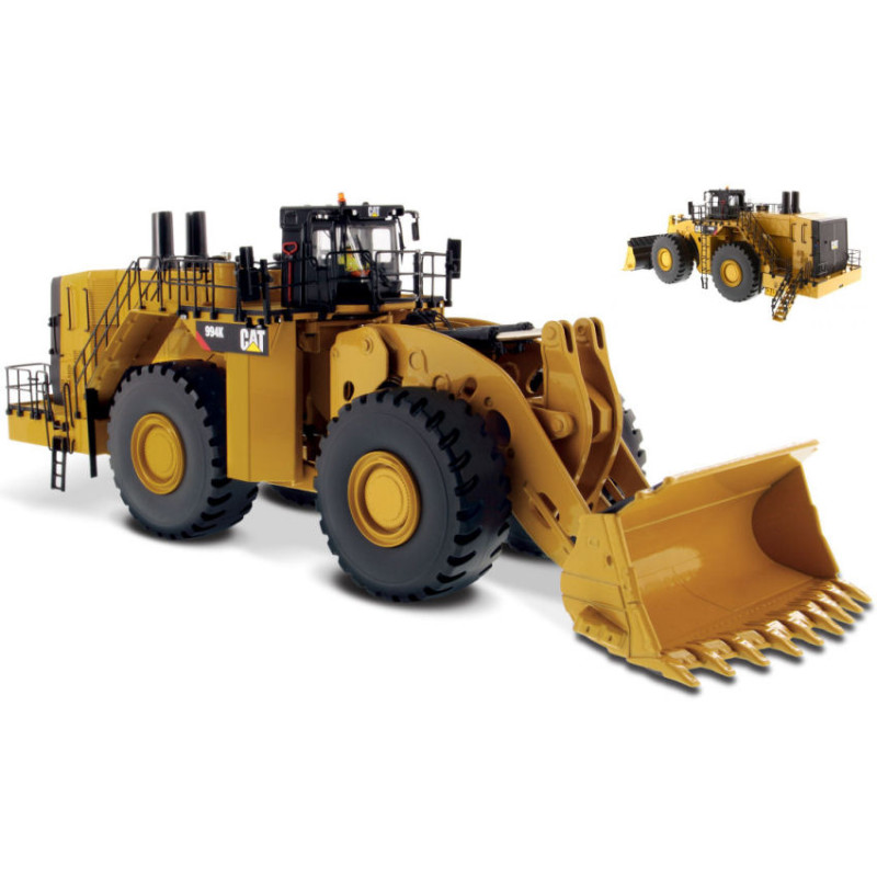 1:50 Diecast Master CAT 994K Wheel Loader Giallo