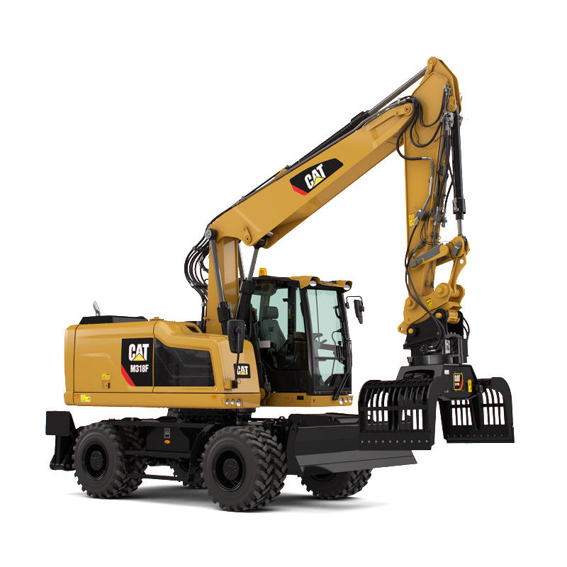 1:50 Diecast Master CAT M318F Wheeled Excavator