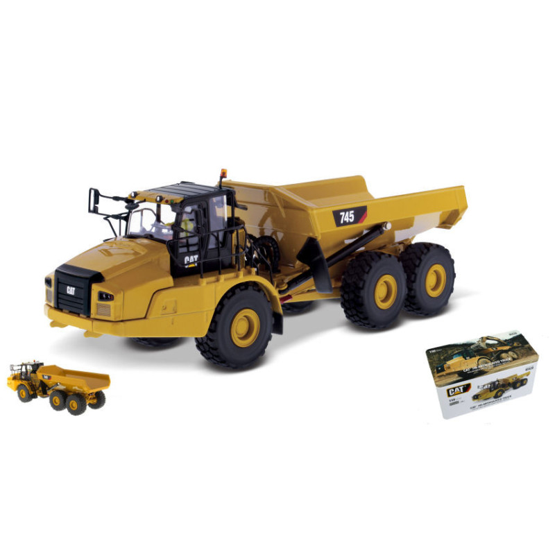 1:50 Diecast Master CAT 745 Articulated Truck