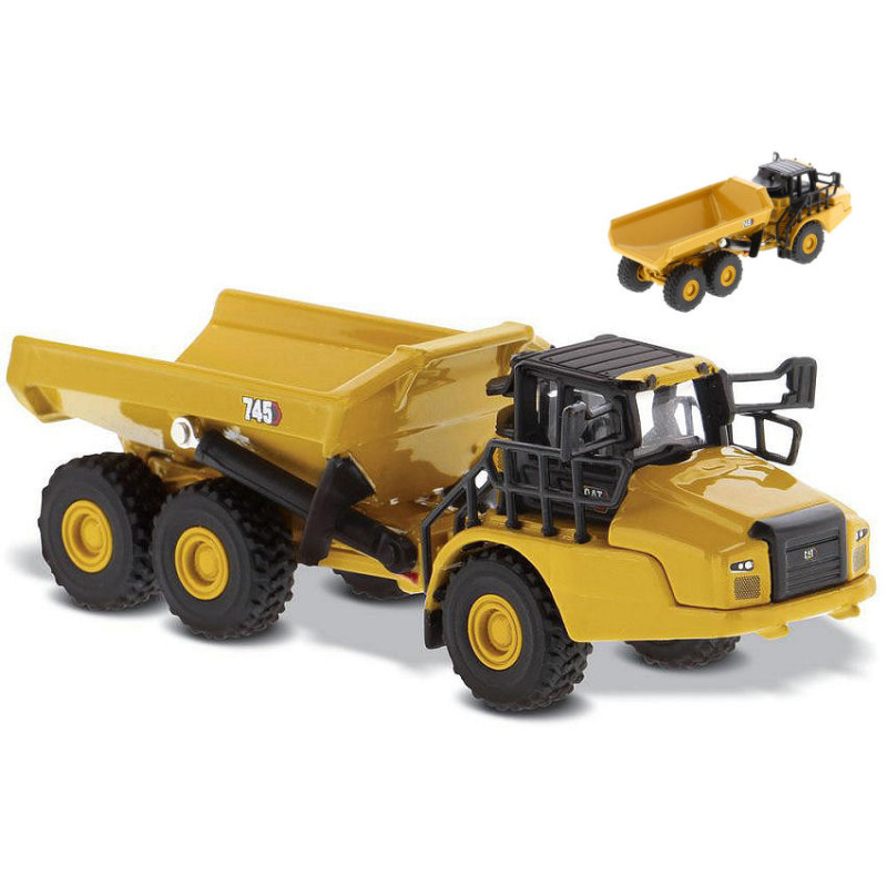 Diecast Master CAT 745 Articulated Truck 1:125