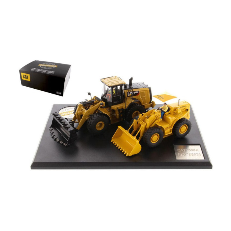 1:50 Diecast Master CAT Wheel Loader Evolution Series 966A+966M