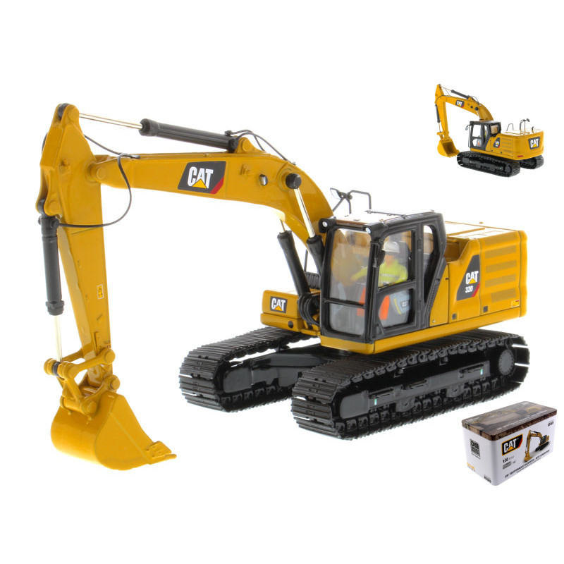 1:50 Diecast Master CAT 320 Hydraulic Excavator Next Generat.