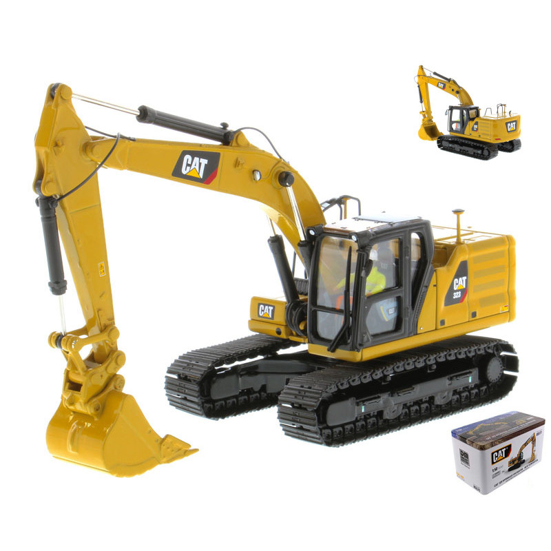 1:50 Diecast Master CAT 323 Hydraulic Excavator Next Generation