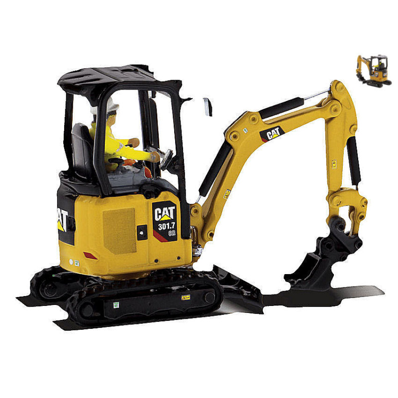 1:50 Diecast Master CAT 301.7 CR Hydraulic Excavator