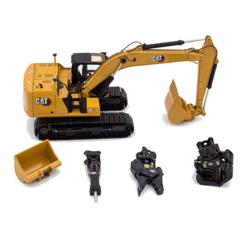 1:50 Diecast Master CAT 323 Hydraulic Excavator