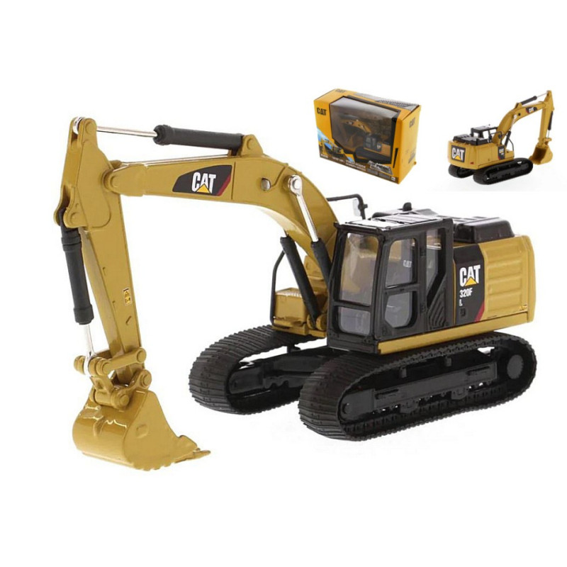 1:64 Diecast Master CAT 320F L Hydraulic Excavator