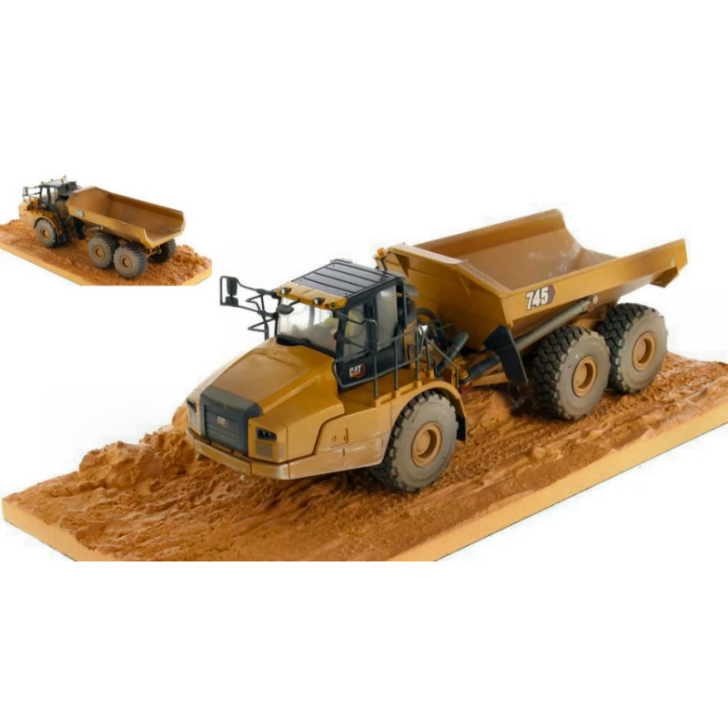 1:50 Diecast Master CAT 745 Articulated Truck