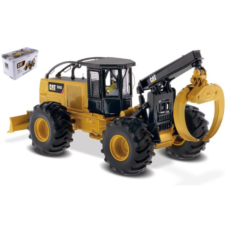 1:50 Diecast Master CAT 555D Wheel Skidder